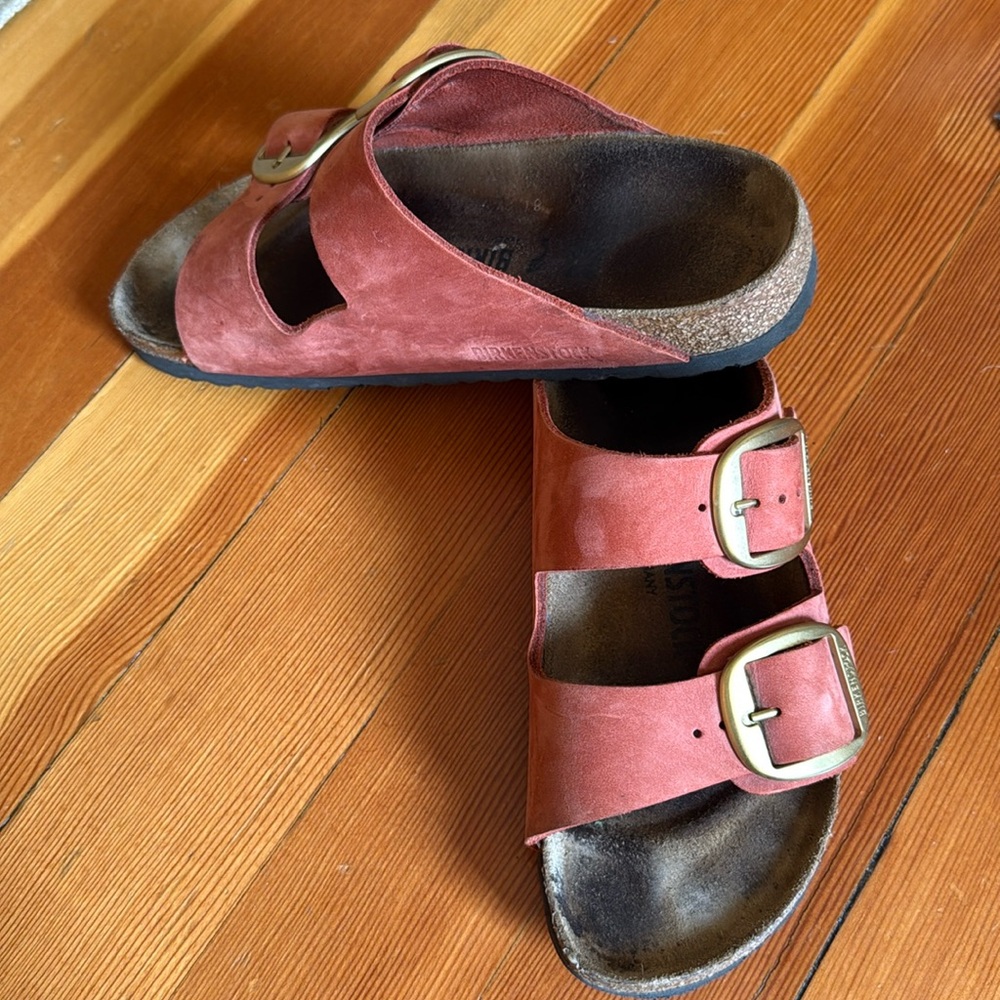 Birkenstock Big Buckle Arizona EU 37 beautiful rose color